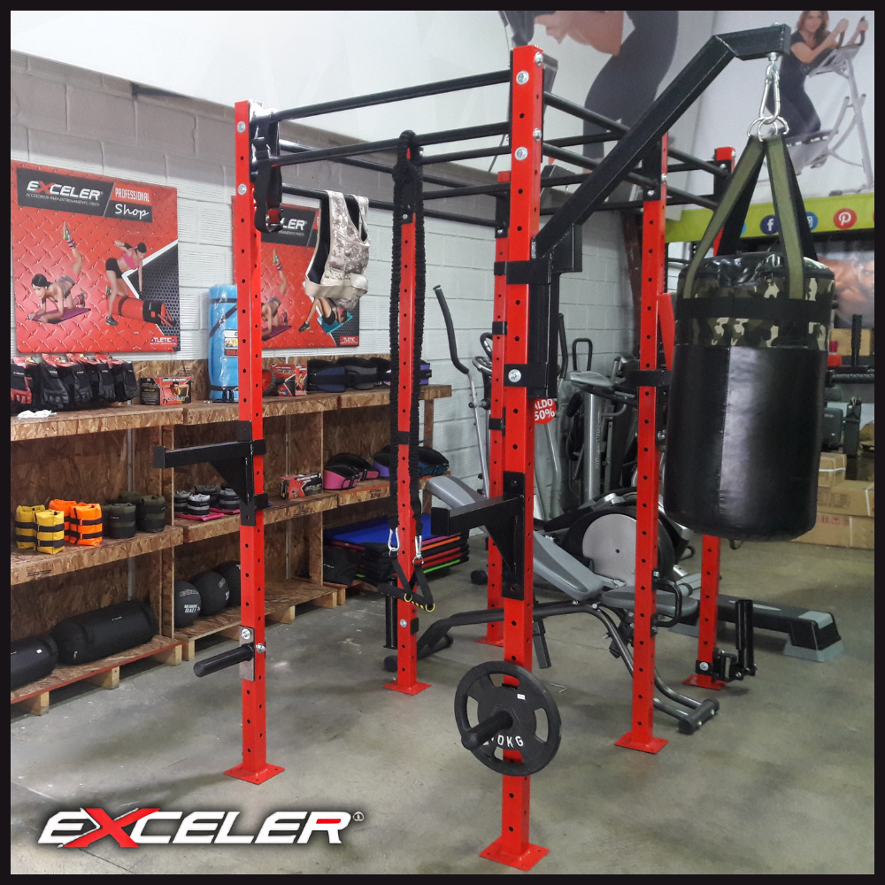 accesorios para gimnasios Jaulas para Crossfit Bucaramanga para un gimnasio de un conjunto residencial