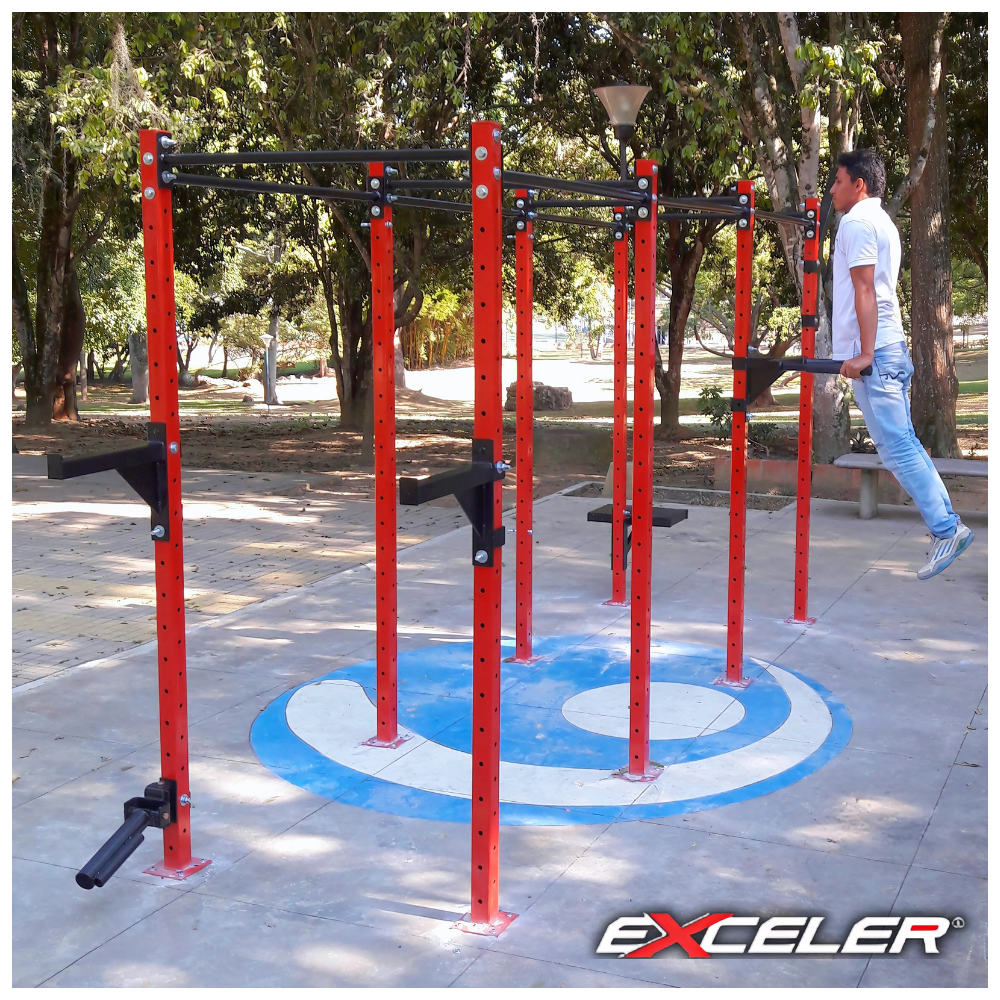 Jaulas para Crossfit Piso Gym Conjunto Residencial (5)