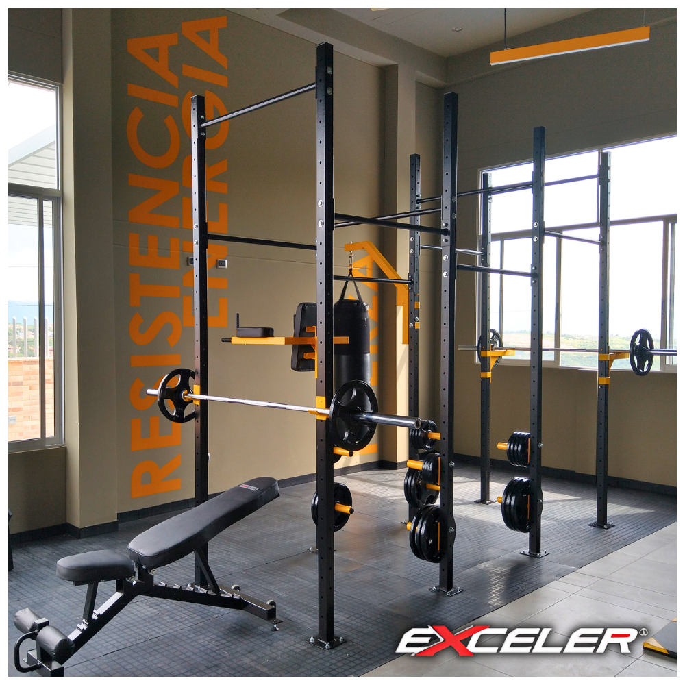 Jaulas para Crossfit Piso Gym Conjunto Residencial