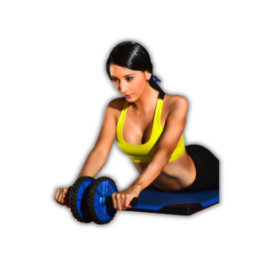 Colchoneta para ejercicios profesional esq. azul